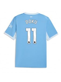 Manchester City Jeremy Doku #11 Replika Hemmakläder 2026-27 Kortärmad